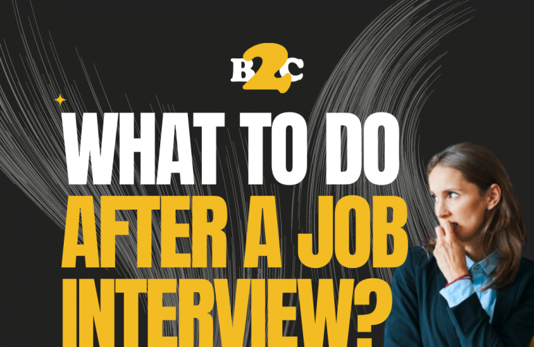 What To Do After A Job Interview? Follow Up Message