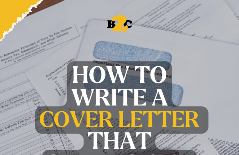 How To Write A Cover Letter That Stands Out